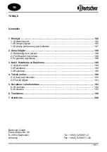 Предварительный просмотр 185 страницы Bartscher 370164 Manual