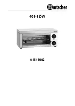 Bartscher 401-1Z-W Quick Start Manual preview