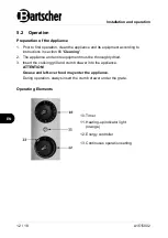 Preview for 14 page of Bartscher 401-1Z-W Quick Start Manual