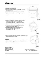 Предварительный просмотр 5 страницы Bartscher 401.619 Instruction Manual