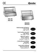 Bartscher 405.051 Instruction Manual preview