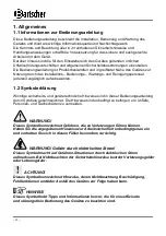 Предварительный просмотр 4 страницы Bartscher 405.051 Instruction Manual