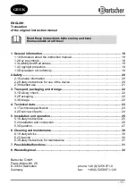 Preview for 18 page of Bartscher 405056 Instruction Manual