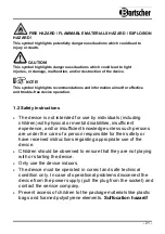 Preview for 4 page of Bartscher 40L-SBO Instruction Manual