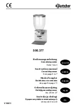 Bartscher 500.377 Instruction Manual preview