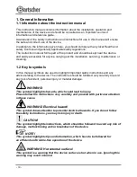 Preview for 3 page of Bartscher 500.835 Instruction Manuals