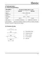 Preview for 8 page of Bartscher 500.835 Instruction Manuals