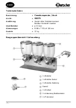 Preview for 3 page of Bartscher 500379 Manual