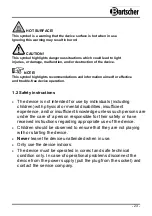 Preview for 4 page of Bartscher 5200 2ER Instruction Manual