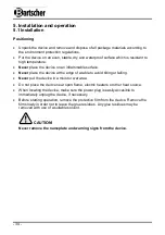 Preview for 15 page of Bartscher 5200 2ER Instruction Manual