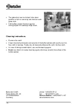 Preview for 5 page of Bartscher 5400 2E-K Manual