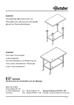 Предварительный просмотр 5 страницы Bartscher 601.710 Assembly Instruction Manual