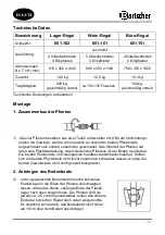 Preview for 3 page of Bartscher 601151 Assembly Instruction Manual