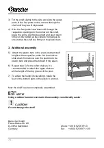 Preview for 6 page of Bartscher 601151 Assembly Instruction Manual