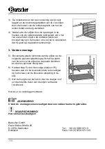 Preview for 10 page of Bartscher 601151 Assembly Instruction Manual