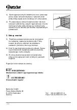 Preview for 12 page of Bartscher 601151 Assembly Instruction Manual