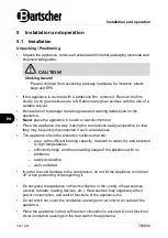 Preview for 16 page of Bartscher 60L-1F Manual