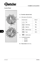 Предварительный просмотр 18 страницы Bartscher 610856 Manual