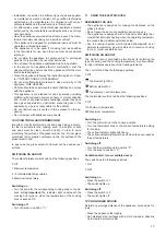 Предварительный просмотр 15 страницы Bartscher 650 SNACK 115.059 Instructions For Installation, Operation And Maintenance