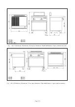 Предварительный просмотр 2 страницы Bartscher 70 Series Installation, Use And Maintenance Manual