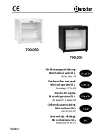 Bartscher 700.050 Instruction Manual preview