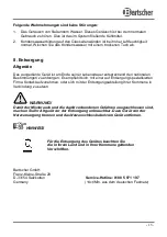 Preview for 16 page of Bartscher 700.180G Instruction Manual