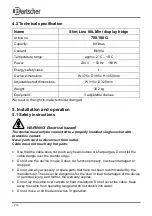 Preview for 25 page of Bartscher 700.180G Instruction Manual