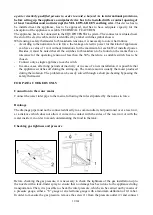 Предварительный просмотр 8 страницы Bartscher 700 Series Instructions For Installation, Use And Maintenance Manual