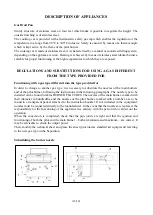 Preview for 17 page of Bartscher 700 Series Instructions For Installation, Use And Maintenance Manual