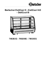 Preview for 1 page of Bartscher 700202G Original Instruction Manual