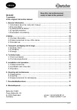 Preview for 18 page of Bartscher 700205G Instruction Manual