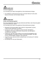 Preview for 6 page of Bartscher 700211G Instruction Manual