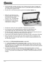 Preview for 15 page of Bartscher 700217 Instruction Manual