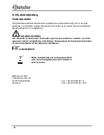 Preview for 90 page of Bartscher 700270 LN Instruction Manual