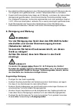 Preview for 19 page of Bartscher 700455 Instruction Manual