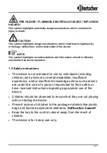 Preview for 4 page of Bartscher 700804 Manual