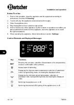 Preview for 18 page of Bartscher 700830 Manual