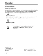 Preview for 44 page of Bartscher 700965 Operating Manual