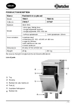 Preview for 2 page of Bartscher 700A1 Quick Start Manual