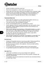 Preview for 6 page of Bartscher 700FX-E1850 Instruction Manual