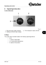 Preview for 21 page of Bartscher 700FX-E20 Original Instruction Manual