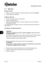 Preview for 22 page of Bartscher 700FX-E20 Original Instruction Manual