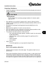 Preview for 25 page of Bartscher 700FX-G396-GCR Manual