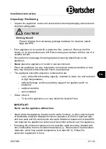 Preview for 23 page of Bartscher 700FX-GST110 Manual