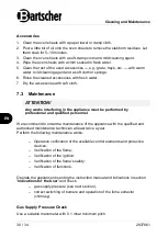 Preview for 32 page of Bartscher 700FX-GST110 Manual