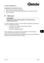 Preview for 21 page of Bartscher 700M-W1400 Manual