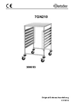 Preview for 1 page of Bartscher 7GN210 Manual