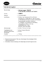 Preview for 5 page of Bartscher 7GN210 Manual