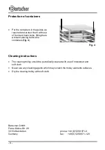 Preview for 12 page of Bartscher 7GN210 Manual