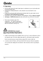 Предварительный просмотр 27 страницы Bartscher 825.207 Instruction Manual